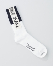 BICOLOR SOCKS 詳細画像 オフホワイト×ネイビー 1