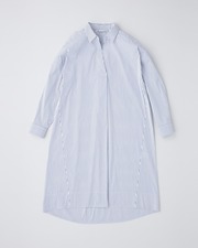 【HIGH STREET COLLECTION】SHIRT DRESS ONE-PIECE 詳細画像 ホワイト×ブルー 1