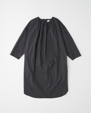 【HIGH STREET COLLECTION】GATHER NECK DRESS ONE-PIECE 詳細画像 ブラック 1