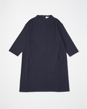 【HIGH STREET COLLECTION】BOTTLE NECK DRESS ONE-PIECE 詳細画像 ネイビー 1