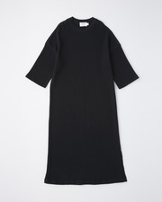 SLIT LONG T-DRESS 詳細画像 ブラック 11