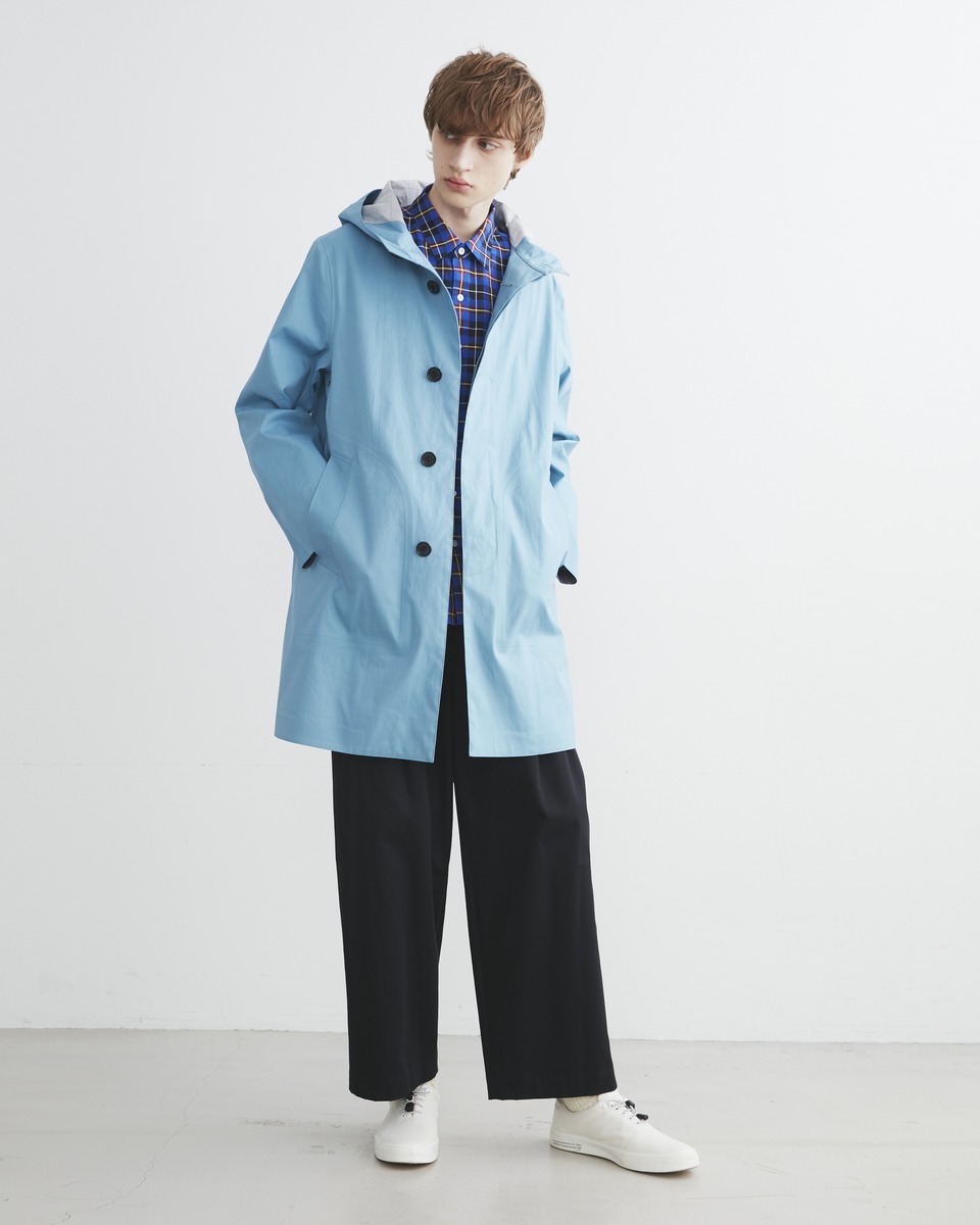 Stormseal Chryston クリストン ブルー ライトグレー メンズ コート Traditional Weatherwear トラディショナル ウェザーウェア 公式通販オンラインストア