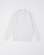 COTTON CREW KNIT PULL OVER 詳細画像 ライトグレー 11