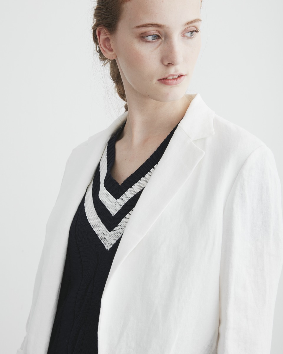 HIGH STREET COLLECTION】BUTTONLESS JACKET ボタンレス