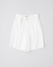 【HIGH STREET COLLECTION】BELTED SHORTS 詳細画像 オフホワイト 11