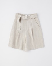 【HIGH STREET COLLECTION】BELTED SHORTS 詳細画像 ベージュ 11