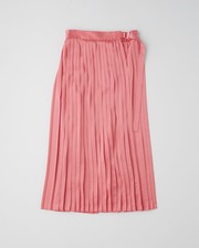 【HIGH STREET COLLECTION】WRAP PLEATS SKIRT 詳細画像 レッド 11