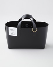 【×foot the coacher】LEATHER TOTE 詳細画像 ブラック 1