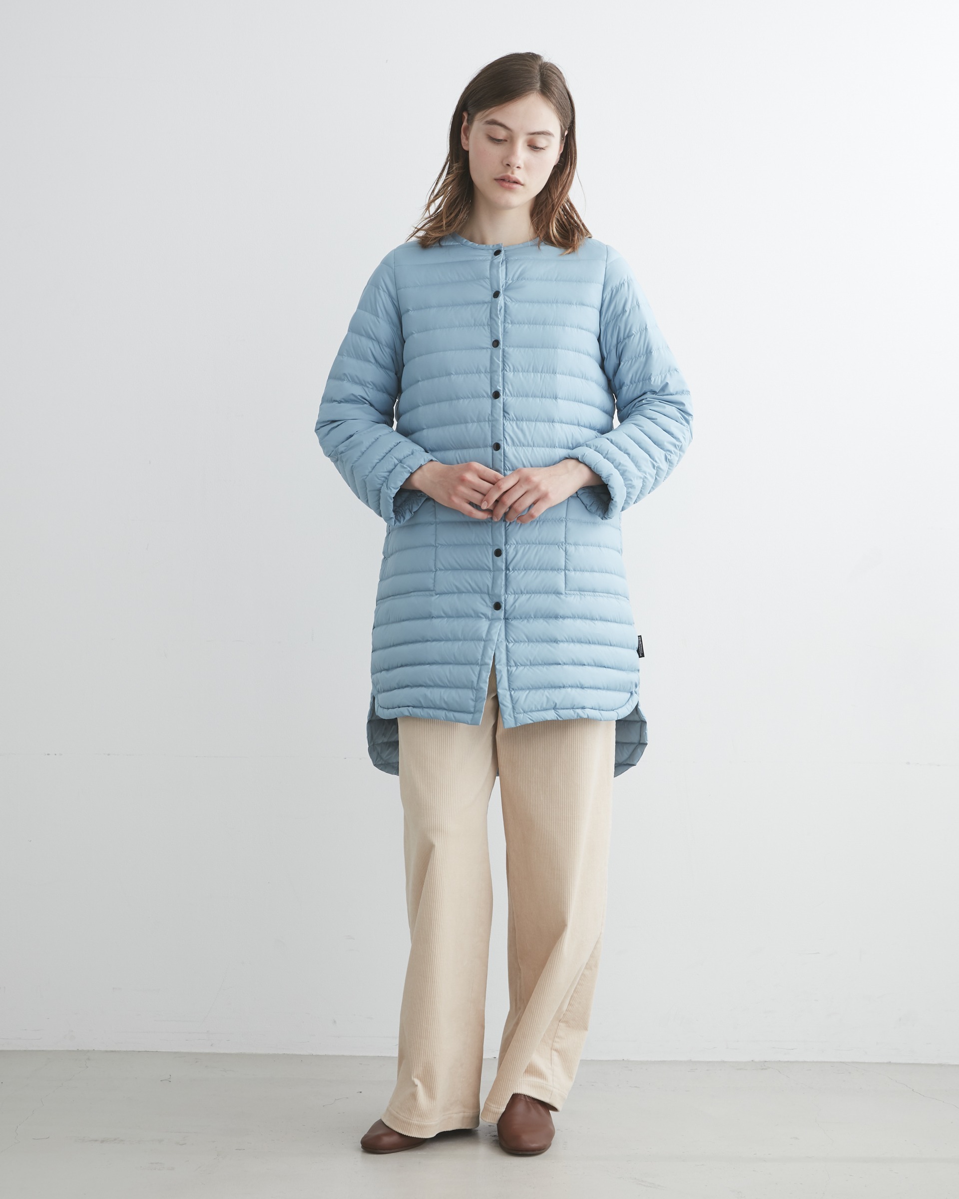 ARKLEY LONG DOWN PACKABLE アークリーロングダウンパッカブル｜サックスブルー｜ウィメンズGoods｜ジャケット｜Traditional  Weatherwear（トラディショナル ウェザーウェア） 公式通販オンラインストア