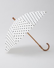 UMBRELLA BAMBOO 詳細画像 ホワイト ビッグ ドット 1