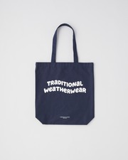 WAVE LOGO GUSSET TOTE 詳細画像 ネイビー×ホワイト 11
