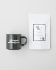 WAVE LOGO MUG TEA SET 詳細画像 ボトルグリーン×ホワイト 1