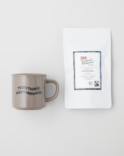 WAVE LOGO MUG TEA SET 詳細画像 モールブラウン×ブラック 1