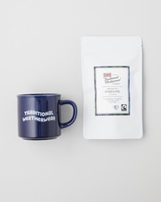 WAVE LOGO MUG TEA SET 詳細画像 ピーコート×ホワイト 1