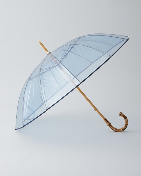 CLEAR UMBRELLA BAMBOO