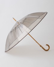 CLEAR UMBRELLA RATTAN 詳細画像 ブラウン 1