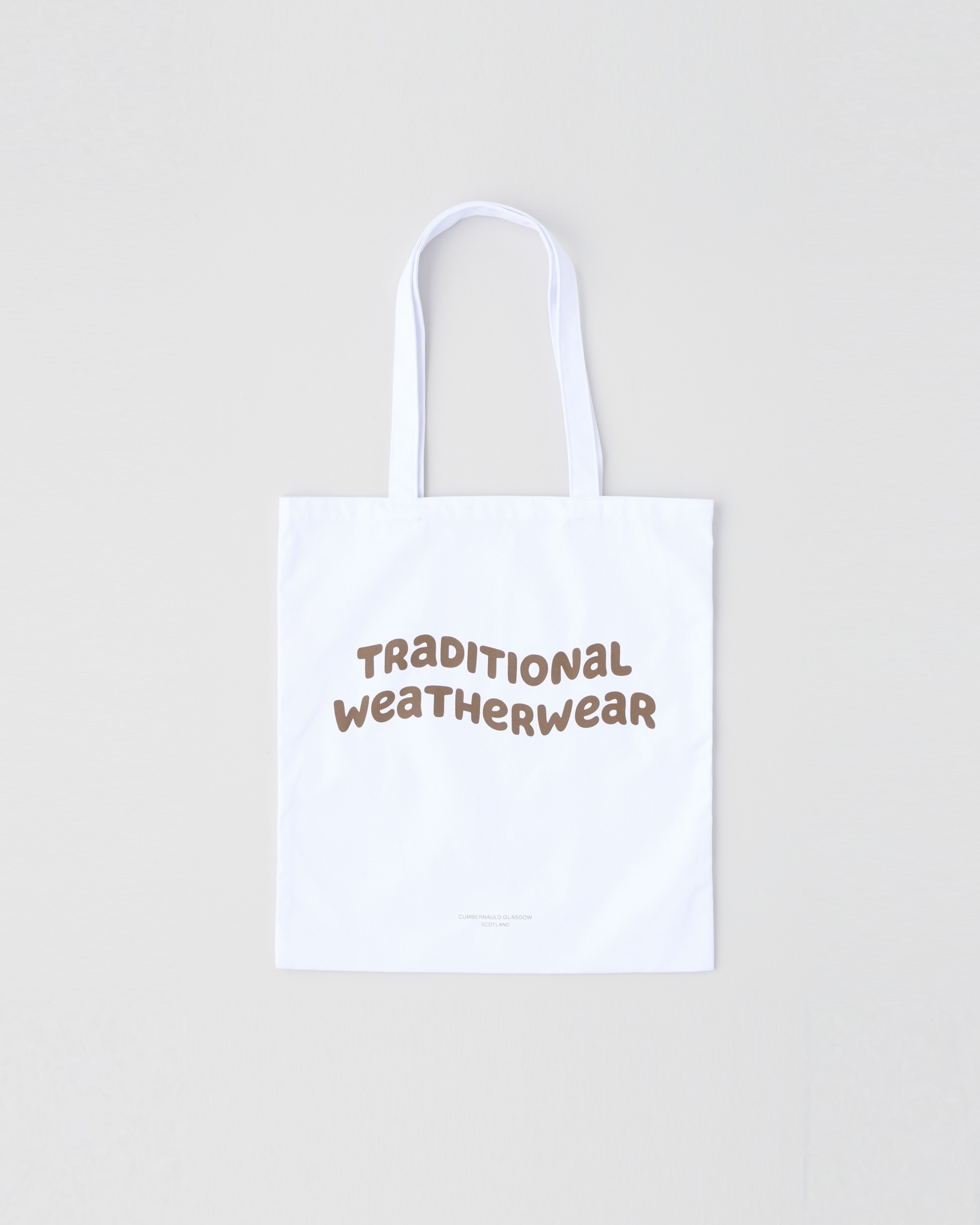 WAVE LOGO TOTE ウェーブ ロゴ トート｜オプティックホワイト×イエロー｜Goods｜バッグ｜Traditional  Weatherwear（トラディショナル ウェザーウェア） 公式通販オンラインストア