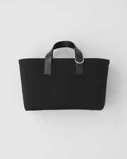 【TOSHINOSUKE TAKEGAHARA】CANVAS TOTE 詳細画像 ブラック×ブラック 1