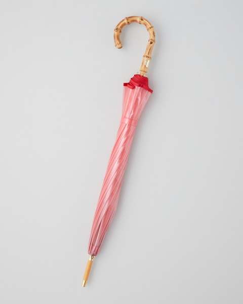 CLEAR UMBRELLA BAMBOO