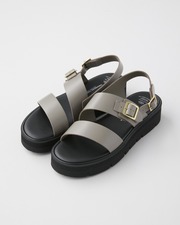 【BEAUTIFUL SHOES 】S.S.BELT SANDALS L 詳細画像 グレー 1