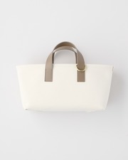 【foot the coacher】CANVAS TOTE SMALL 詳細画像 エクリュ×カーキ 1