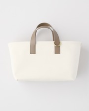 【foot the coacher】CANVAS TOTE LARGE 詳細画像 エクリュ×カーキ 1