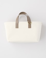 【foot the coacher】CANVAS TOTE LARGE 詳細画像 エクル×カーキ 1