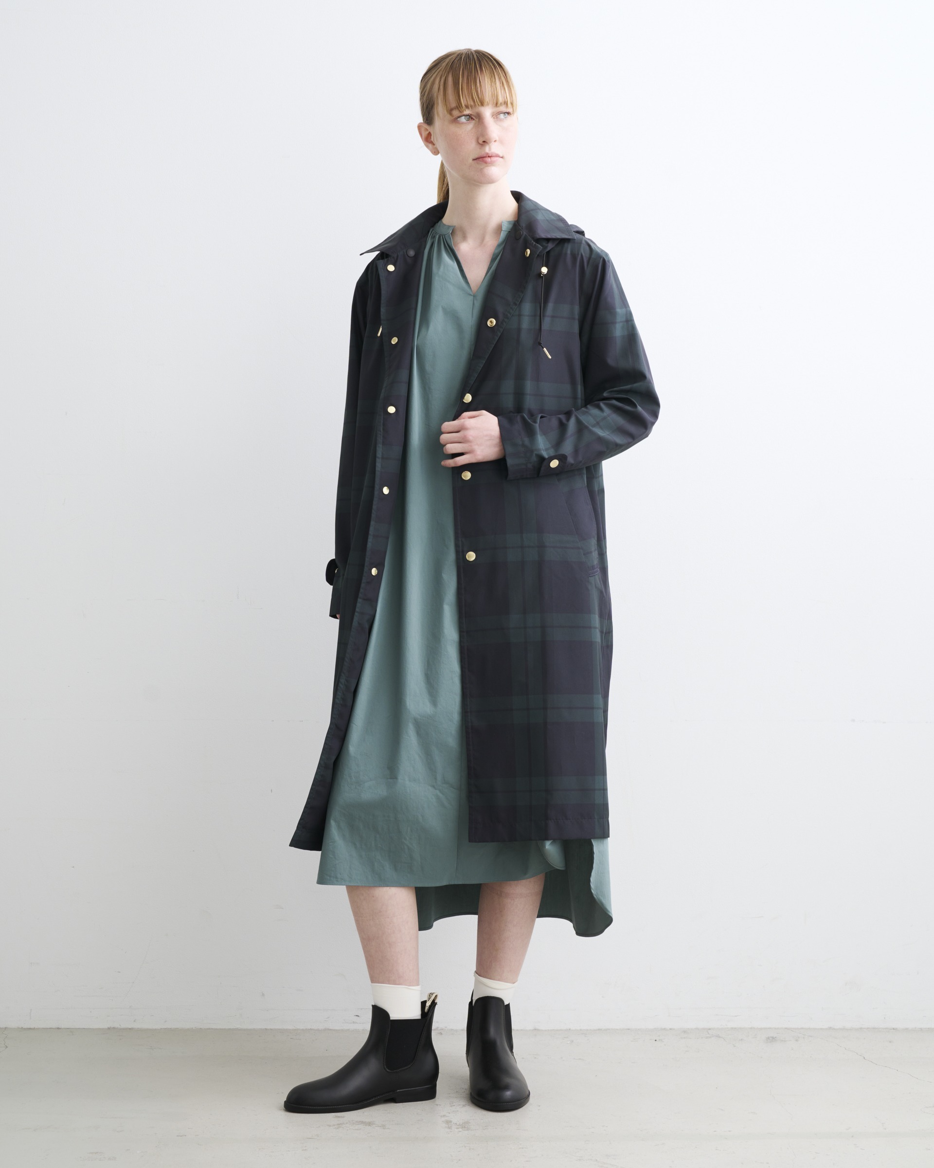 PENRITH RAIN PACKABLE ペンリス レイン パッカブル コート|ブラック