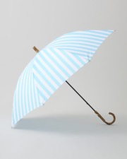 【軽量】UMBRELLA BAMBOO LITE 詳細画像 ブルー×オフホワイト 1