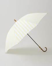 【軽量】UMBRELLA BAMBOO LITE 詳細画像 イエロー×オフホワイト 1