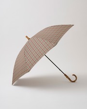 【軽量】UMBRELLA BAMBOO LITE 詳細画像 ベージュシェファードチェック 1