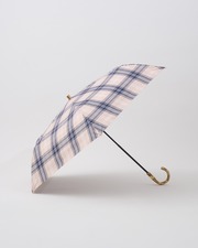 UMBRELLA BAMBOO LITE 詳細画像 ベージュ&times;ネイビーチェック 1