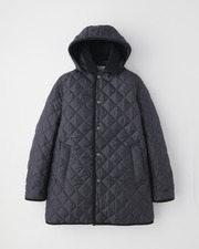 DERBY HOOD QUILTED WITH DOT BUTTON 詳細画像 ネイビー×ネイビー 1