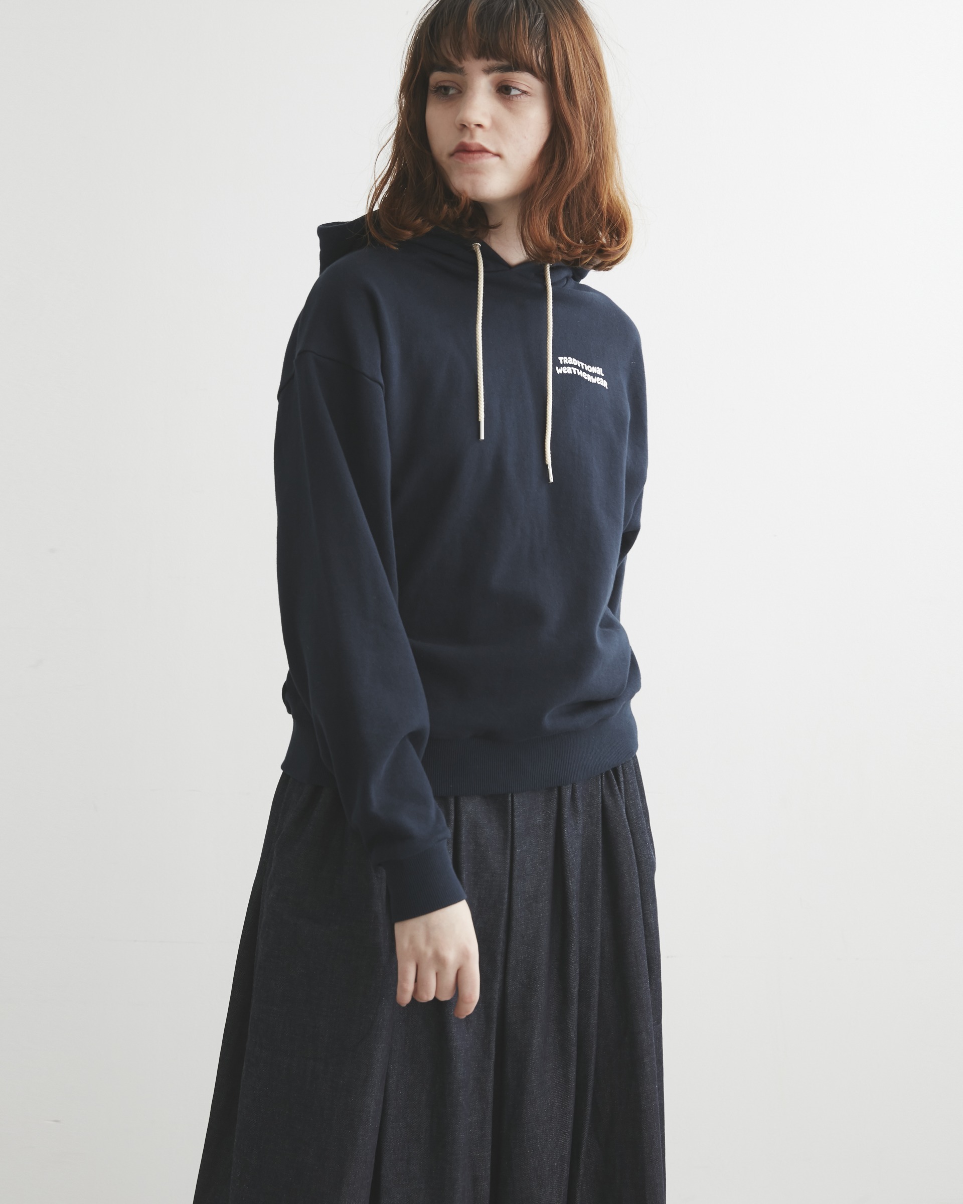 WAVE LOGO PULL OVER SWEAT PARKA ウェーブ ロゴ プルオーバー ...