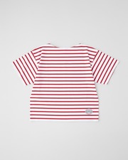 BMB SHIRT BF SHORT SLEEVE 詳細画像 ホワイト×レッド 1