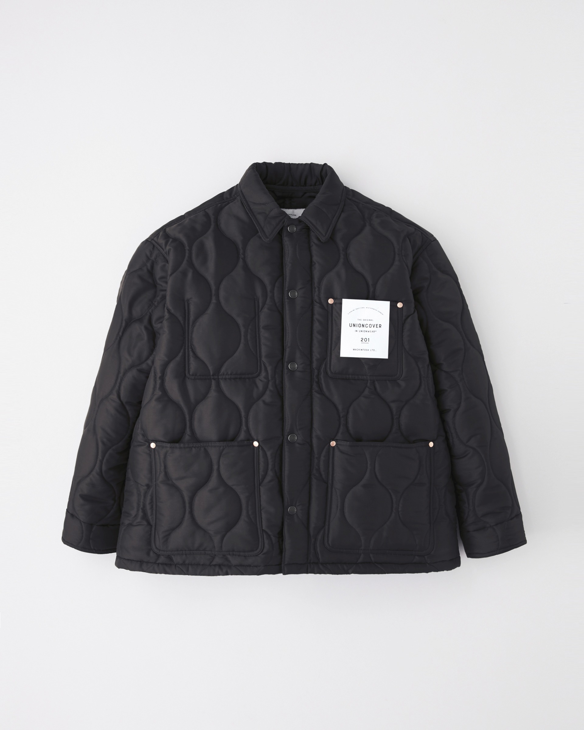 UNIONCOVER 201 QUILT ユニオンカバーキルト201｜ネイビー｜メンズ