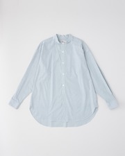 REGULAR STAND COLLAR SHIRT 詳細画像 グリーンストライプ 11