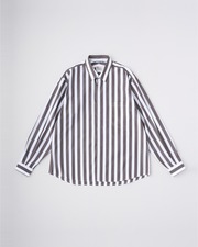 REGULAR SHIRT 詳細画像 ブラウンビッグストライプ 1