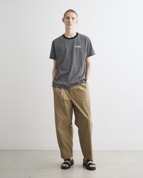 WAVE BORDER RINGER TEE SHORTSLEEVE
