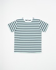BORDER RINGER TEE SHORT SLEEVE 詳細画像 グリーンマルチ×ホワイト 11