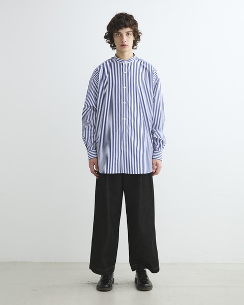 STAND COLLAR SHIRT