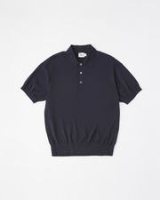 POLO COLLAR PULLOVER SHORT-SLEEVE 詳細画像 ネイビー 1