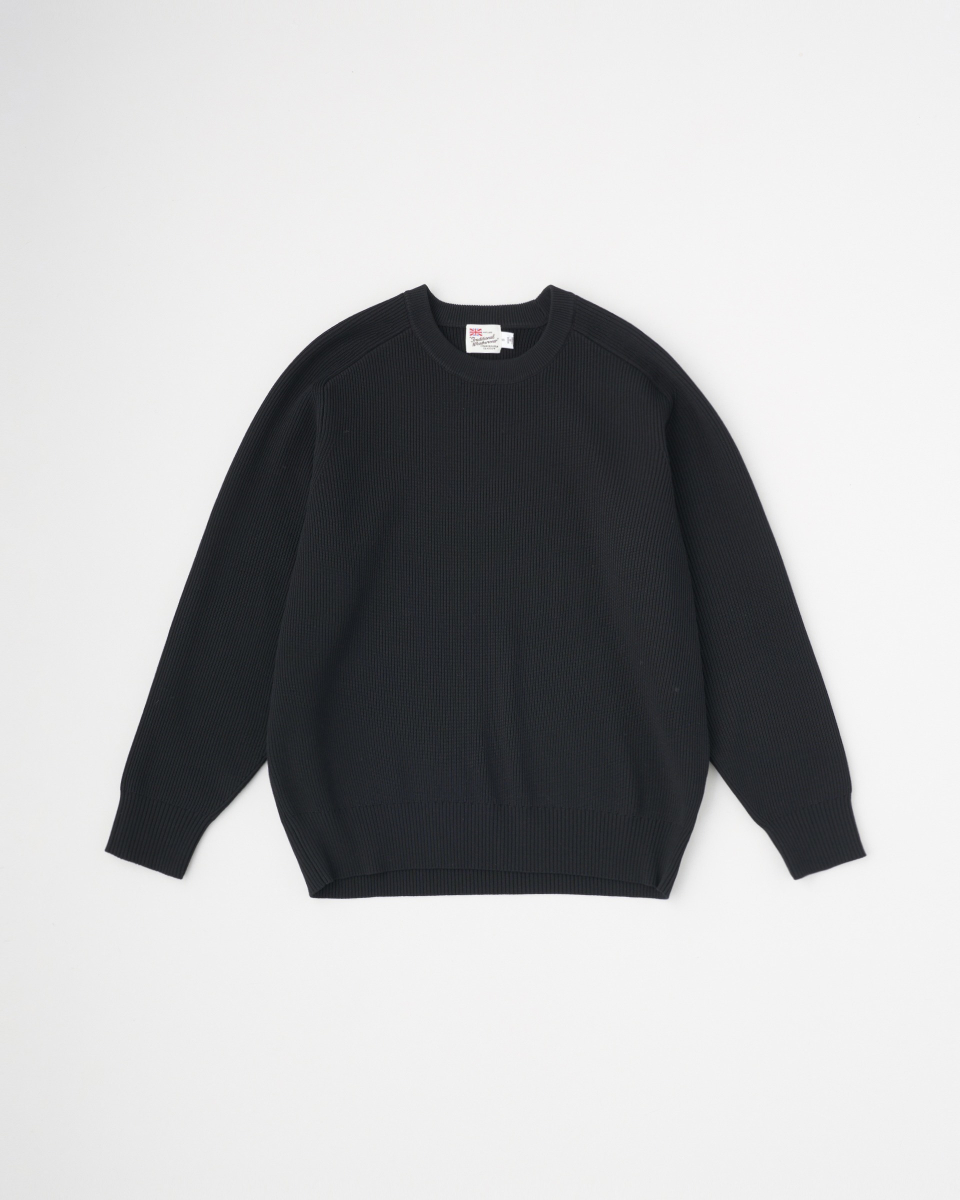 CREW NECK PULLOVER クルーネック プルオーバー｜ブラック｜メンズ