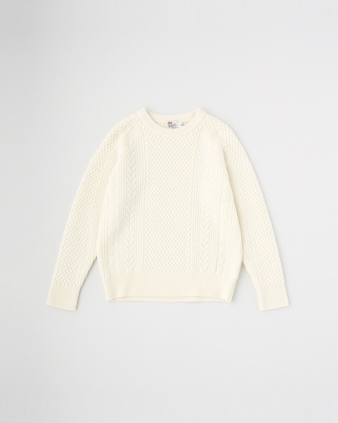 FISHERMAN CREW NECK PULLOVER