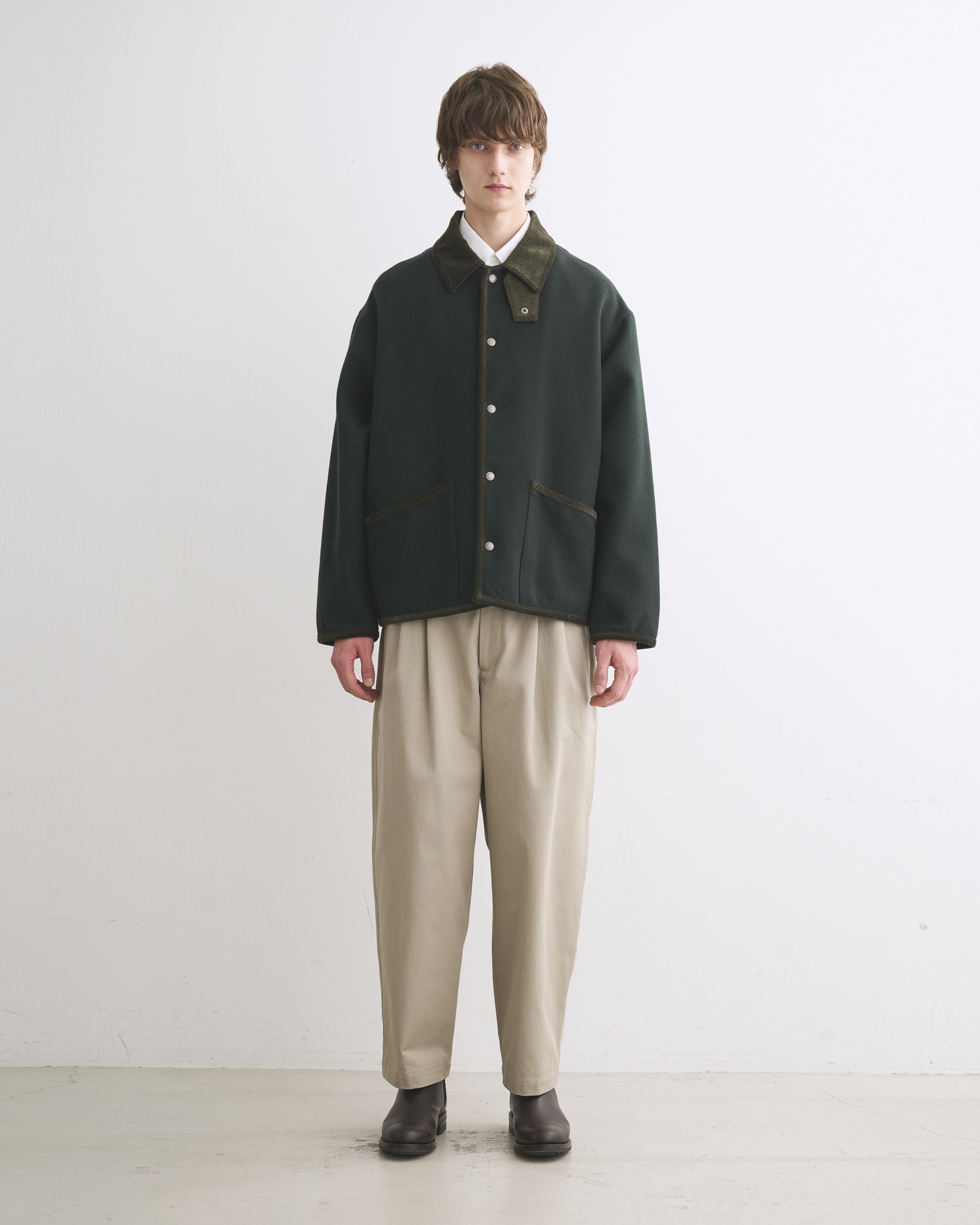 WAVERLY STUDS SHORT HEAT TWEED ウェーバリー スタッズ
