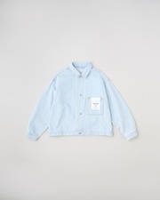【UNIONWEAR】WORK JACKET 001D 詳細画像 アイス ウォッシュ ブルー(金茶ステッチ) 1