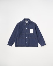 【UNIONWEAR】WORK JACKET 002D 詳細画像 インディゴ（金茶ステッチ） 1
