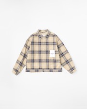 WORK JACKET 001 詳細画像 ベージュ&times;ネイビーチェック 1