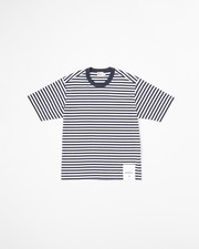 TEE 002 詳細画像 オフ ホワイト&times;ネイビー 11