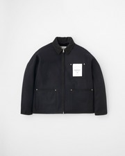 WORK JACKET 002 ZIP 詳細画像 ブラック 1